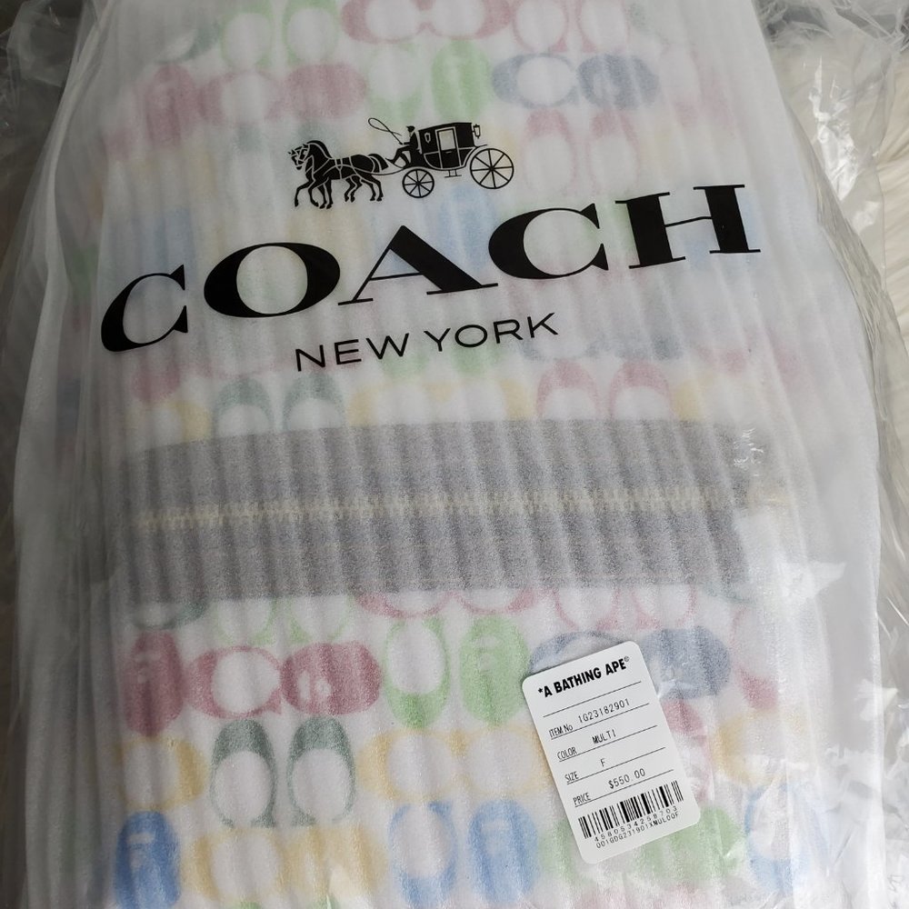 Coach x BAPE Limited Edition Academy Backpack - Picture 2 of 7